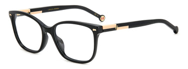 Designer Women Carolina Herrera Eyeglasses: HER 0159/G - Black- SpecSMART Eye Clinic (Diagonal View)